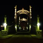 Länderbrücke Laufen - Oberndorf bei Nacht