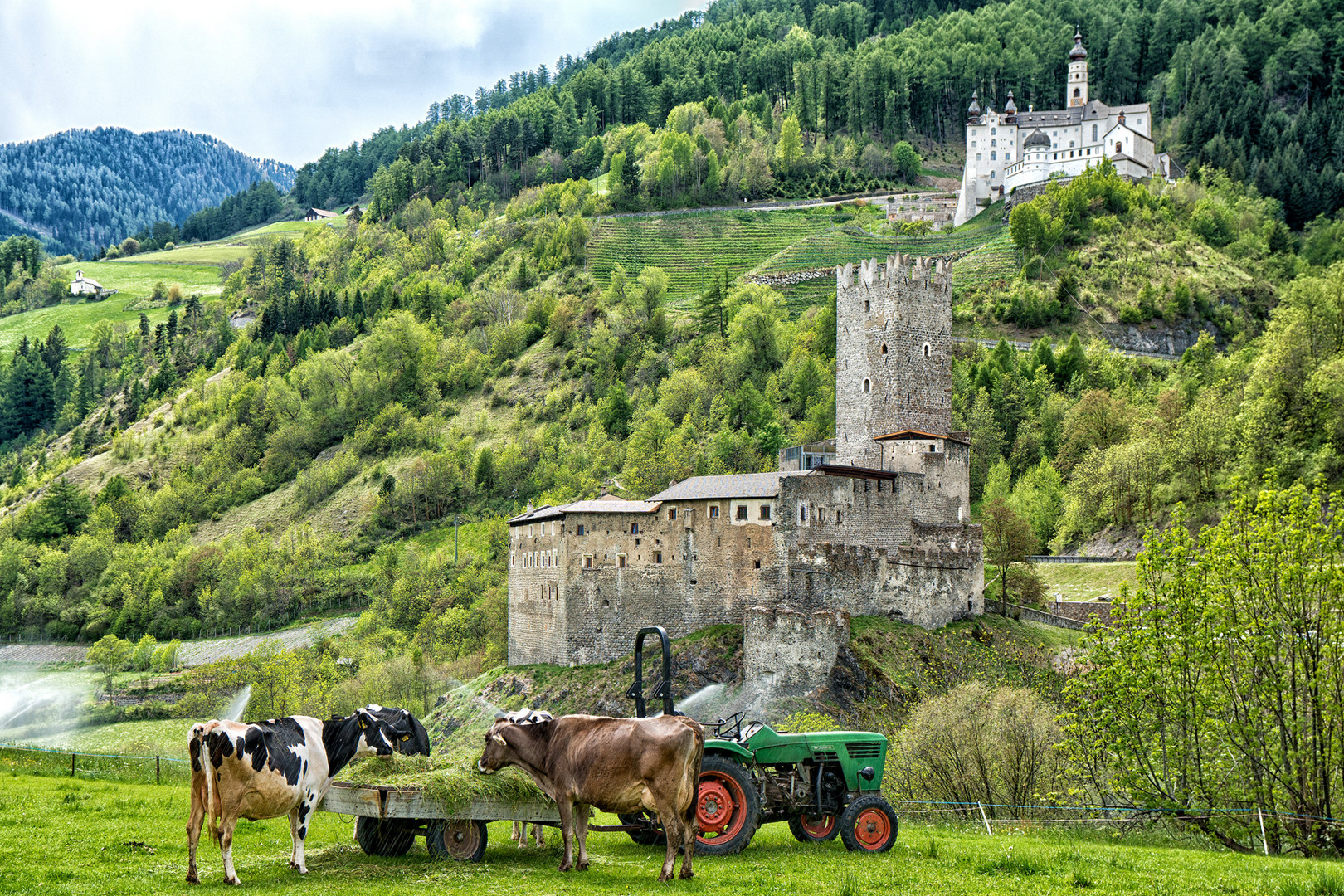 Ländliche Idylle im Vinschgau