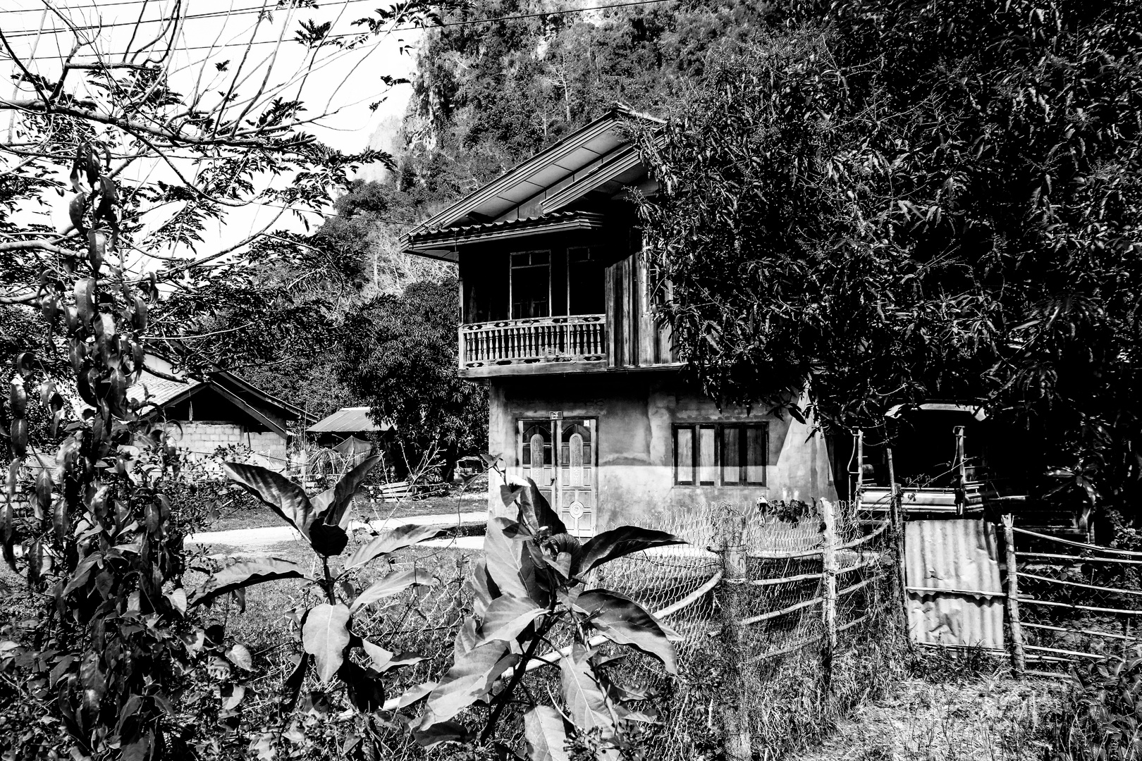 Ländliche Idylle (?) in Vang Vieng