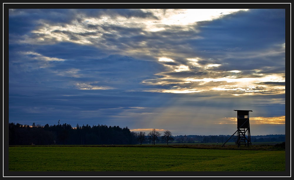 Ländliche Lichtstimmung