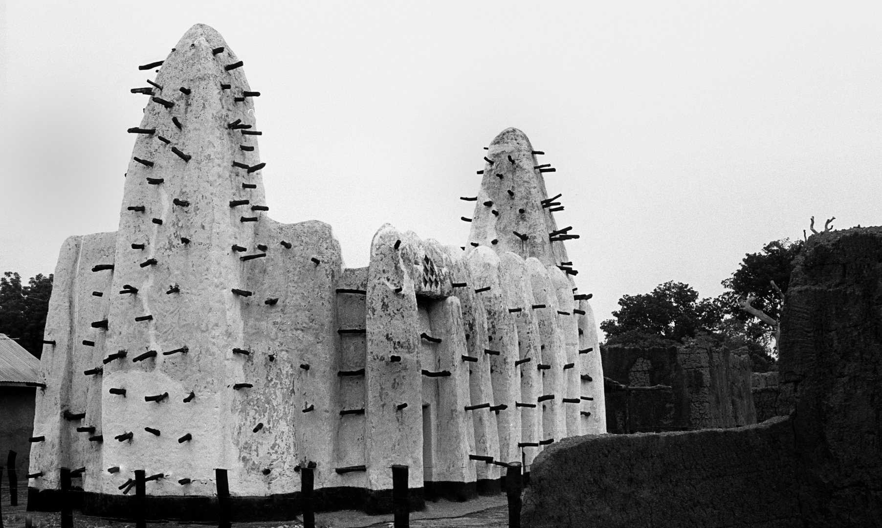 Ländliche Moschee in Burkino Faso