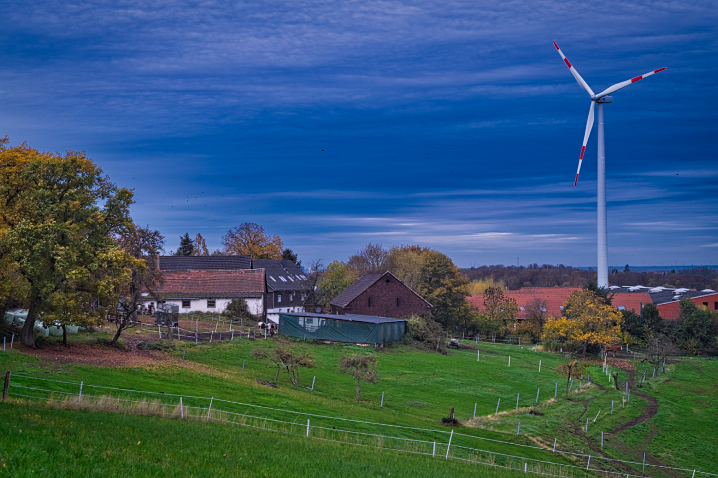 ländliche Szenerie