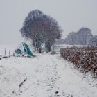 Ländliche Winter-Tristesse