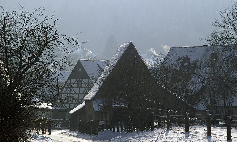 Ländliche Winteridylle 1