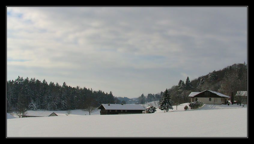 laendliche Winteridylle....