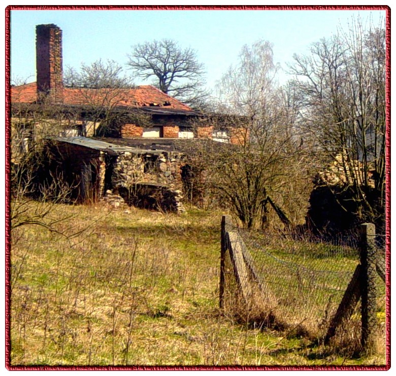 Ländlicher Hinterhof