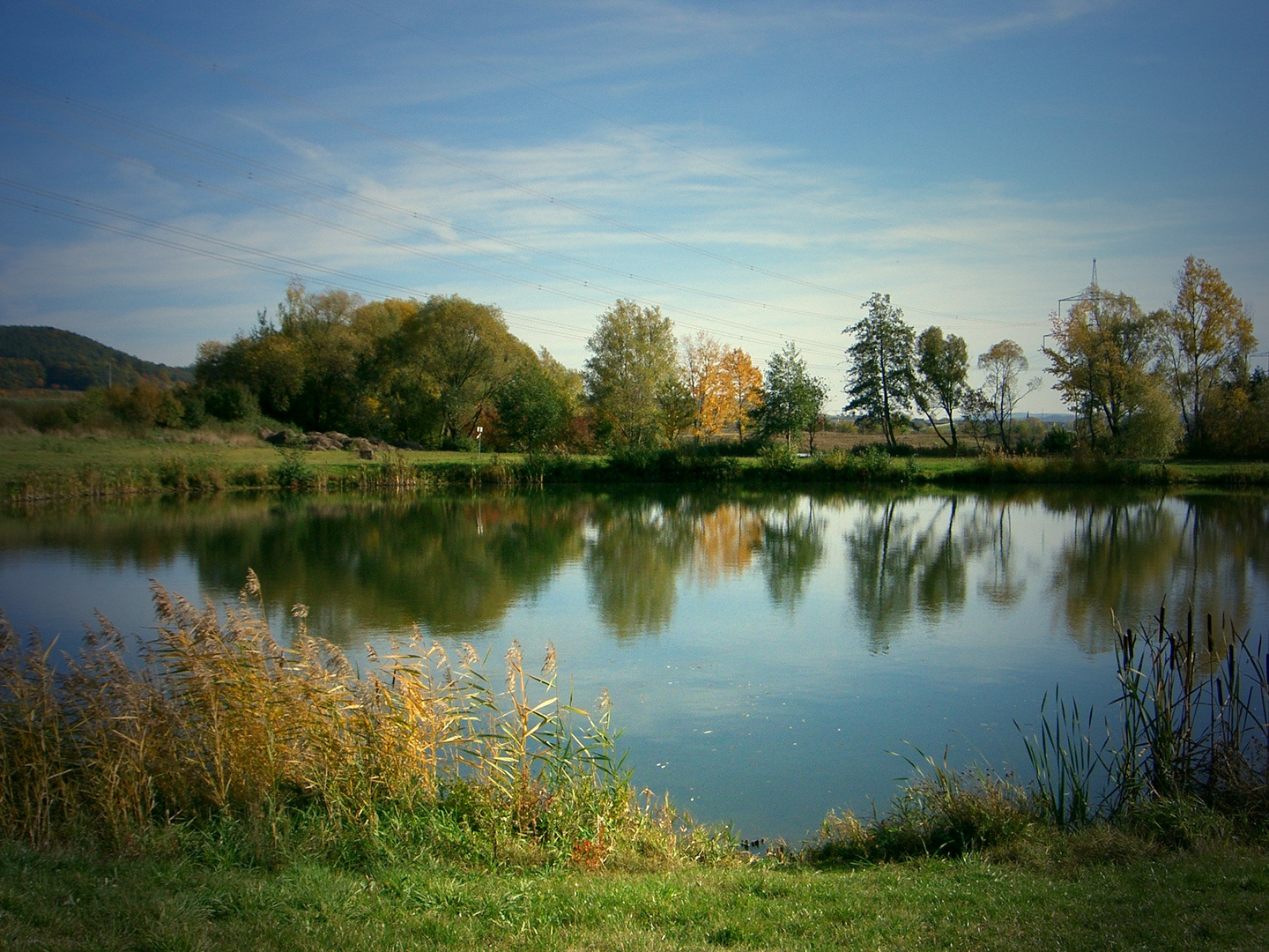 ländlicher See