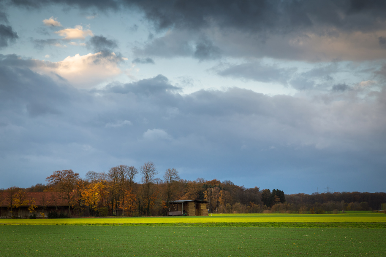 Ländlicher Stadtrand