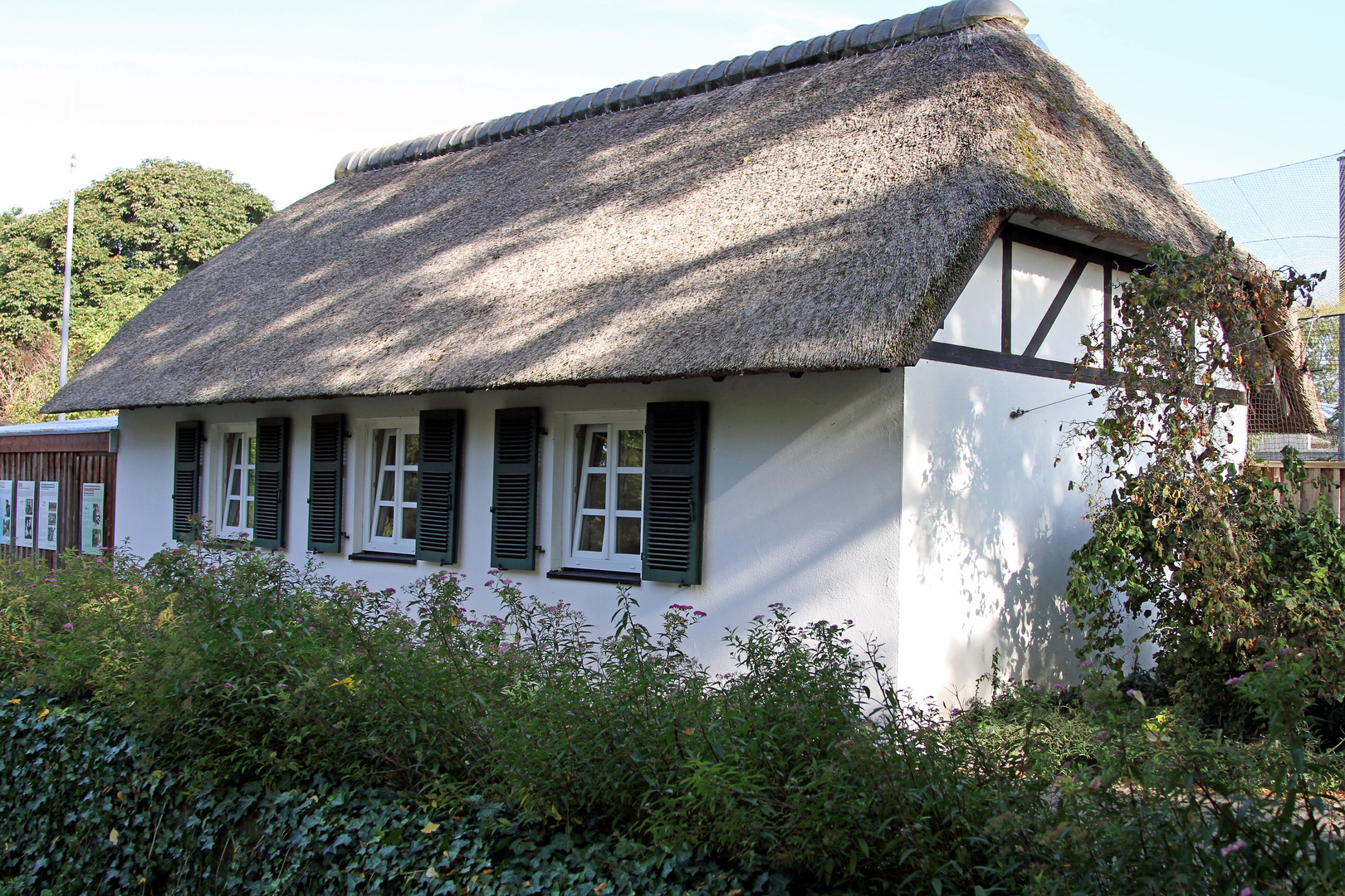 Ländliches Haus im Zoo Heidelberg