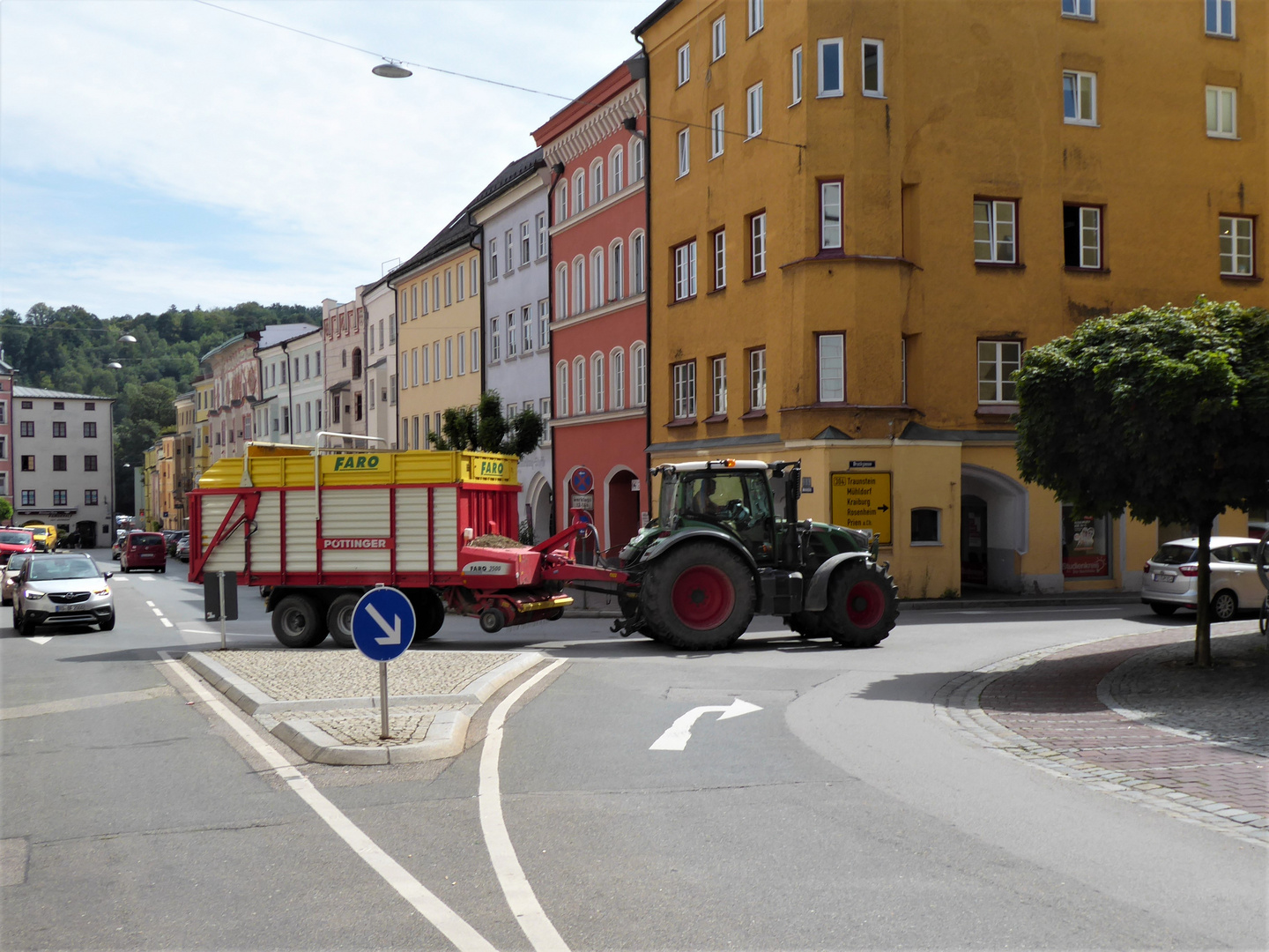 Ländliches Stadtleben...