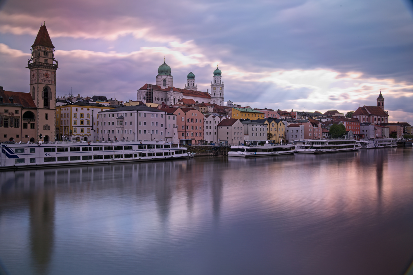 Längerer Blick auf Passau ...