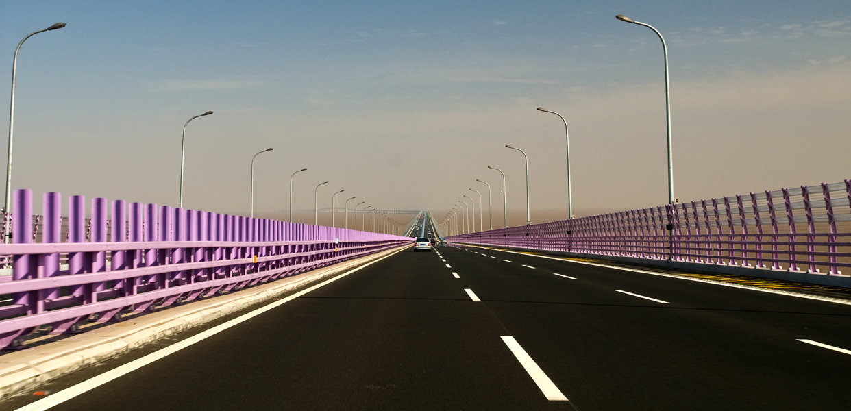 Längste Autobahnbrücke der Welt