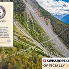 Längste Fussgängerhängebrücke der Welt mit Eintrag 2017 im Guinness Buch der Rekorde. 494 m