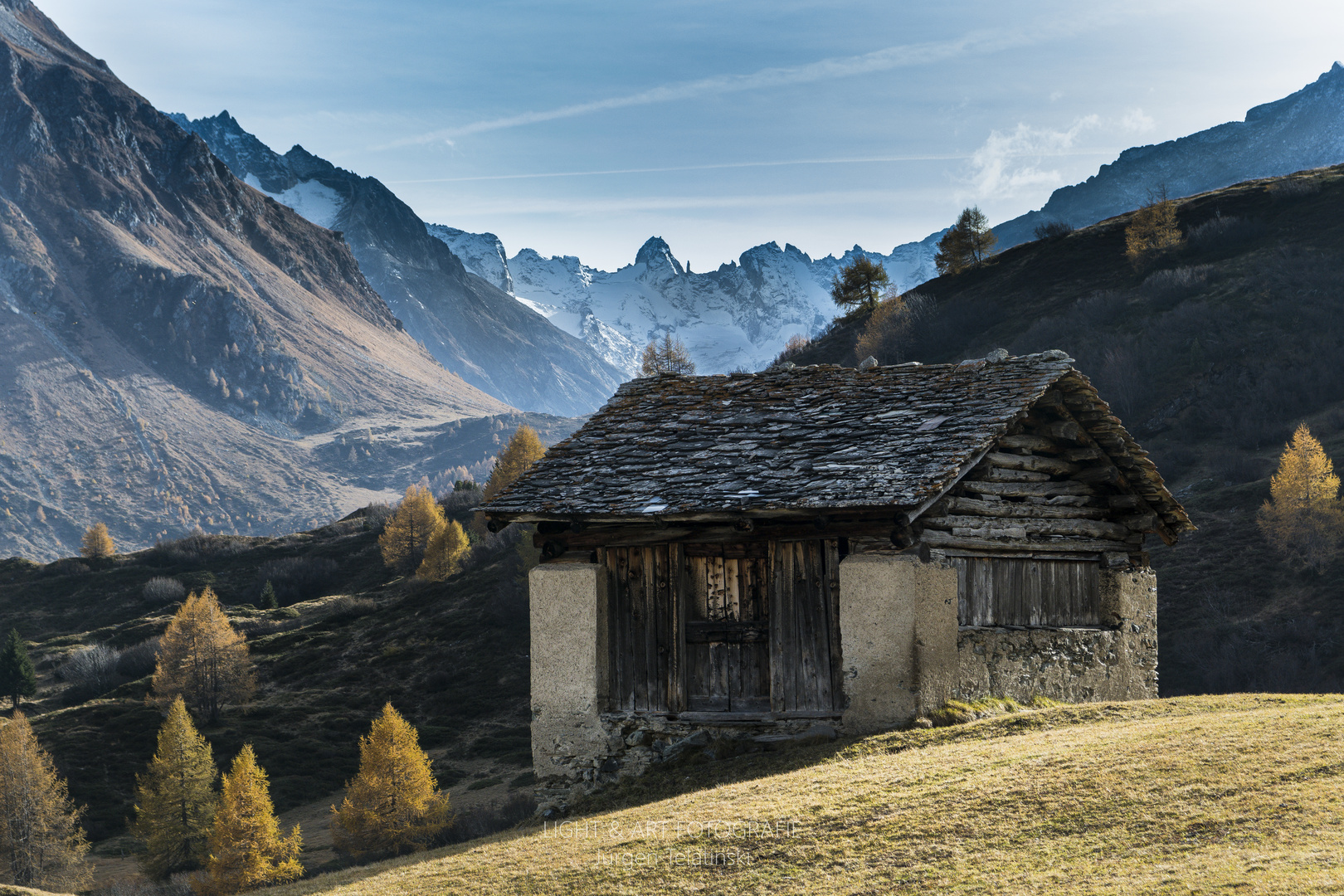 Lärchenfärbung im Engadin