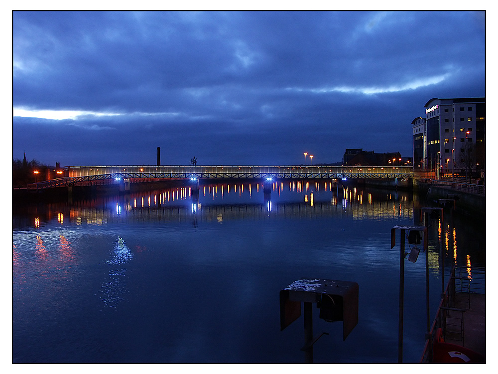 Lagan River at night #3