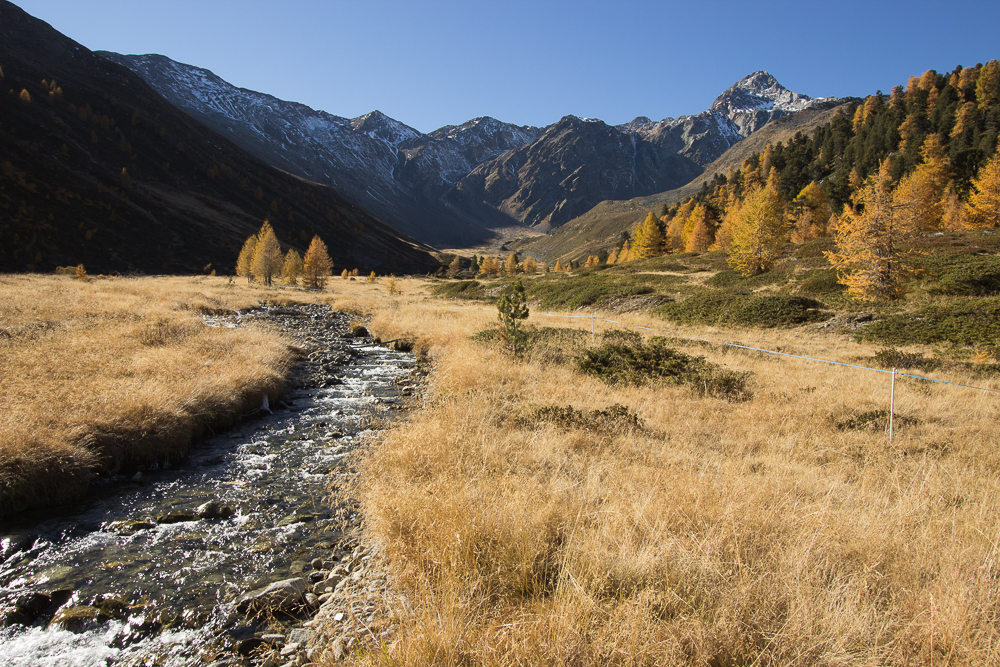 Lagaun Hochalm im Herbst