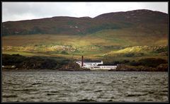 Lagavulin von See aus.