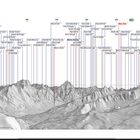 Lagazuoi 2bearbeitet zur Bestimmung der Berge