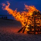 Lagerfeuer am Strand