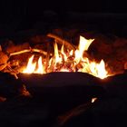 Lagerfeuer am Trekkingplatz