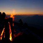 Lagerfeuer auf Largotz