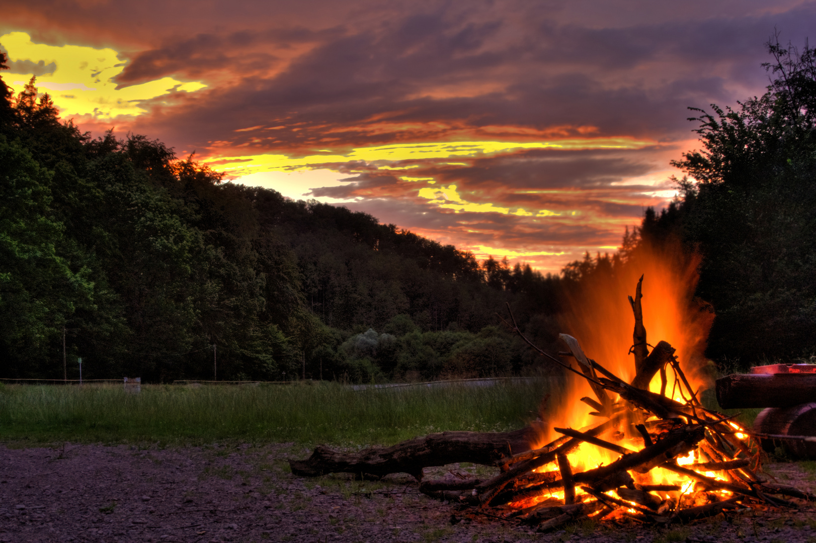 Lagerfeuerromantik