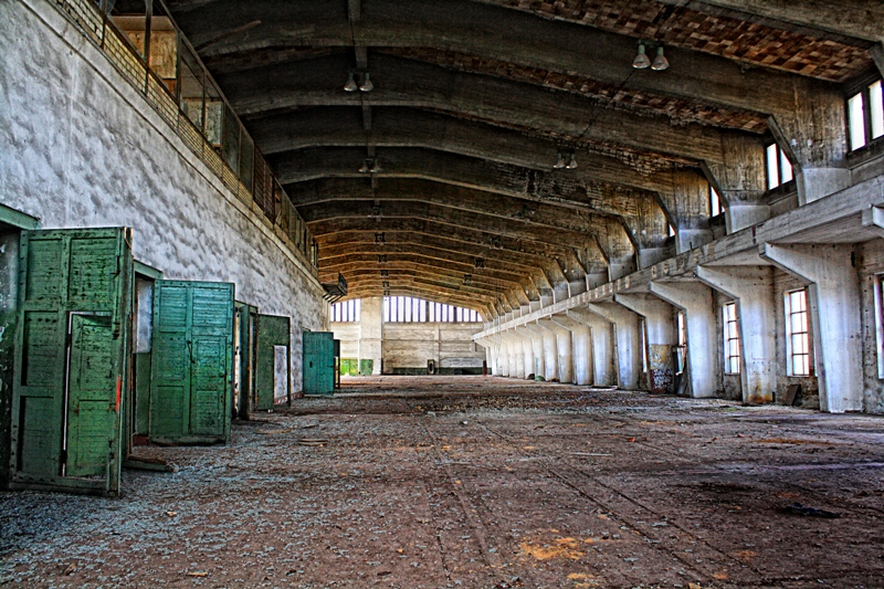 Lagerhalle bei Luckenwalde