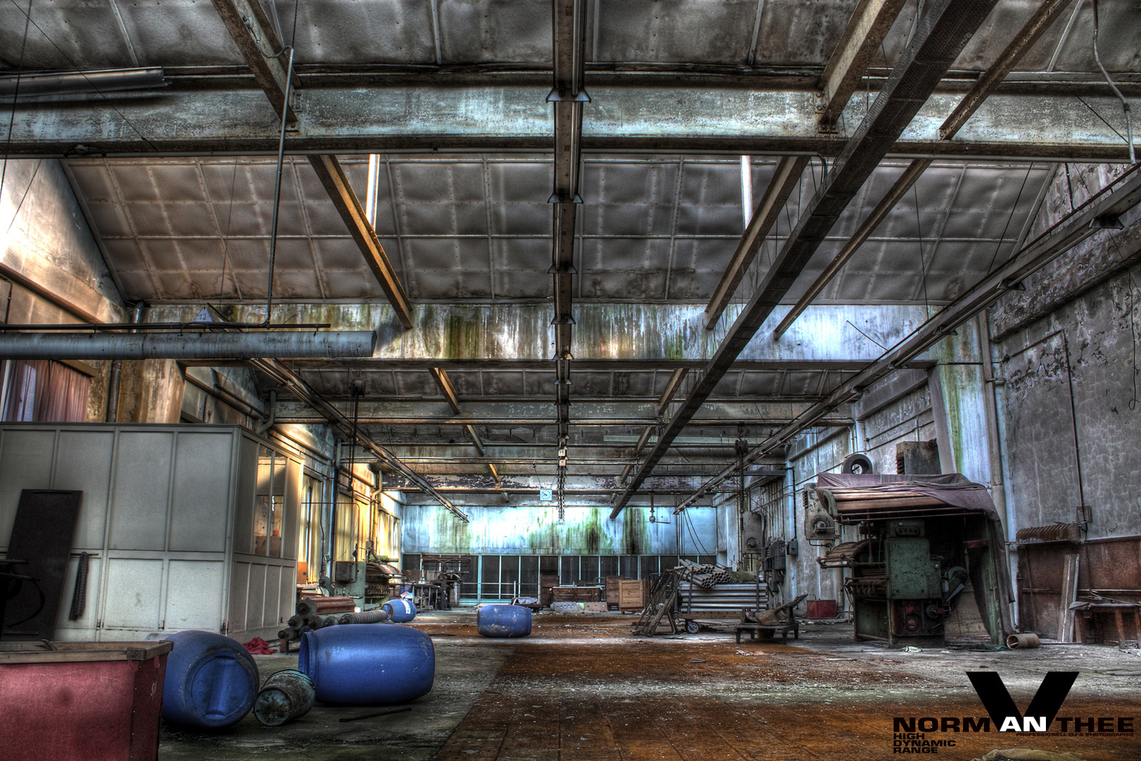 Lagerhalle nähe Döbeln HDR