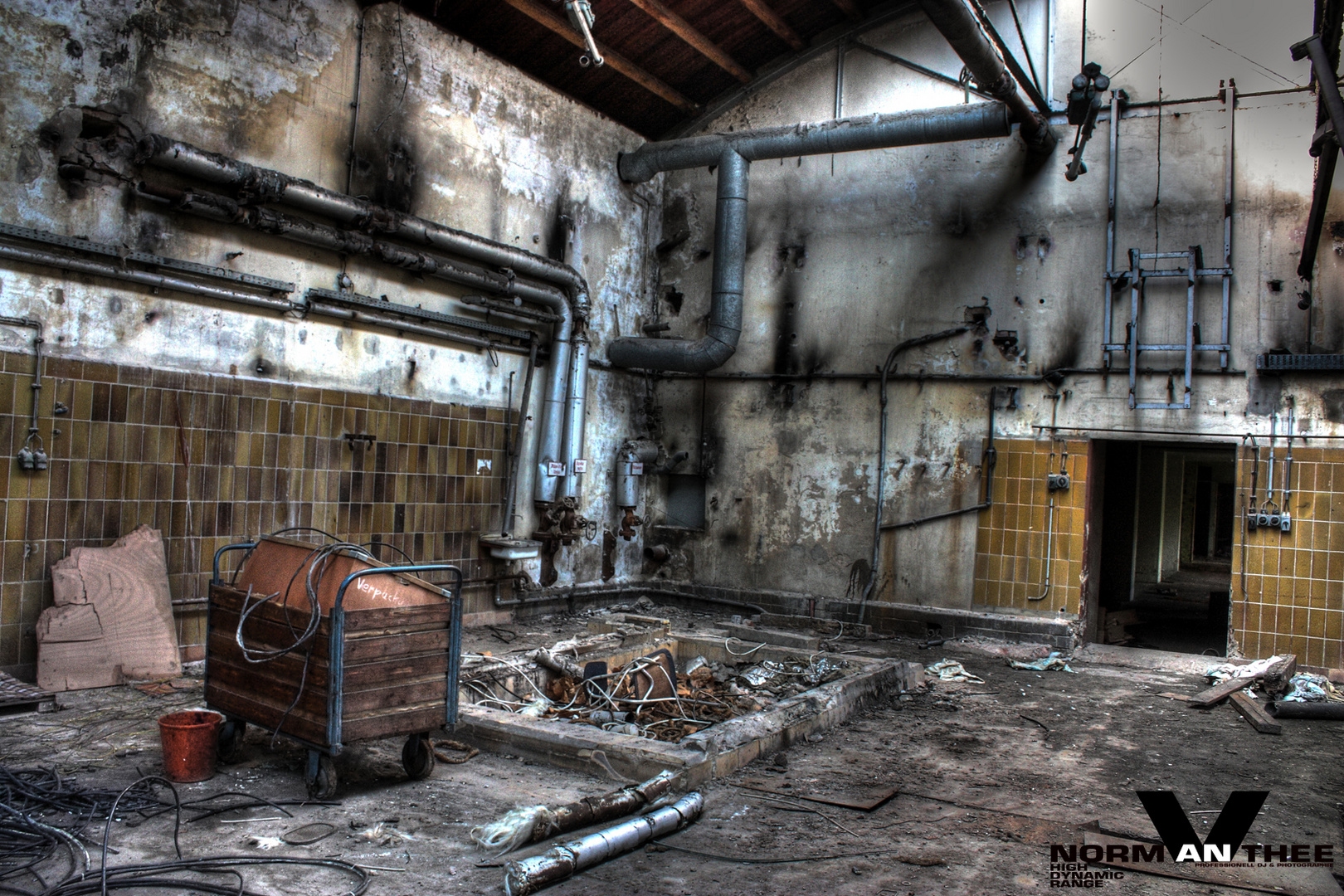 Lagerhalle nähe Döbeln HDR die 2te