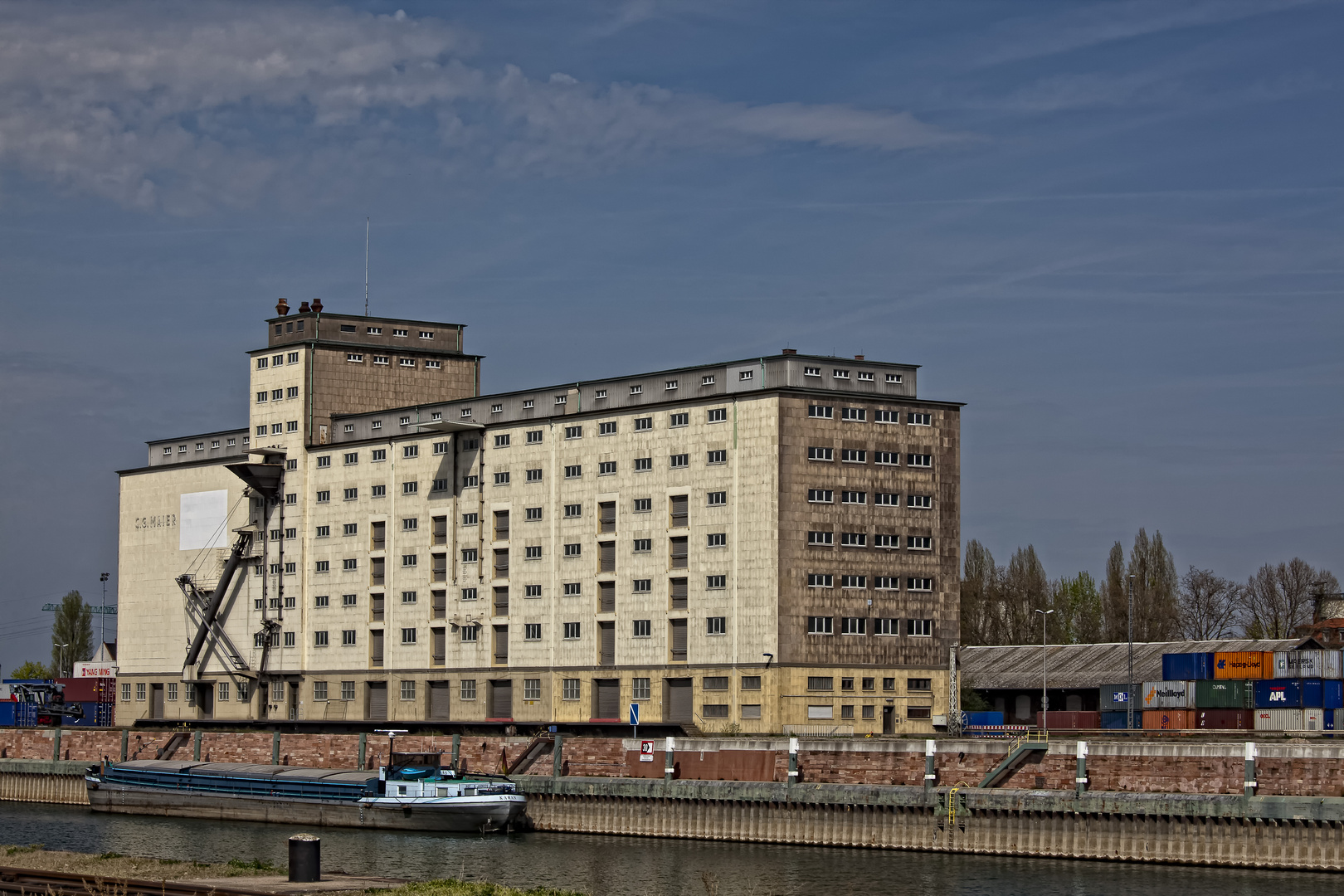 Lagerhaus C. B. Maier im Mannheimer Handelshafen