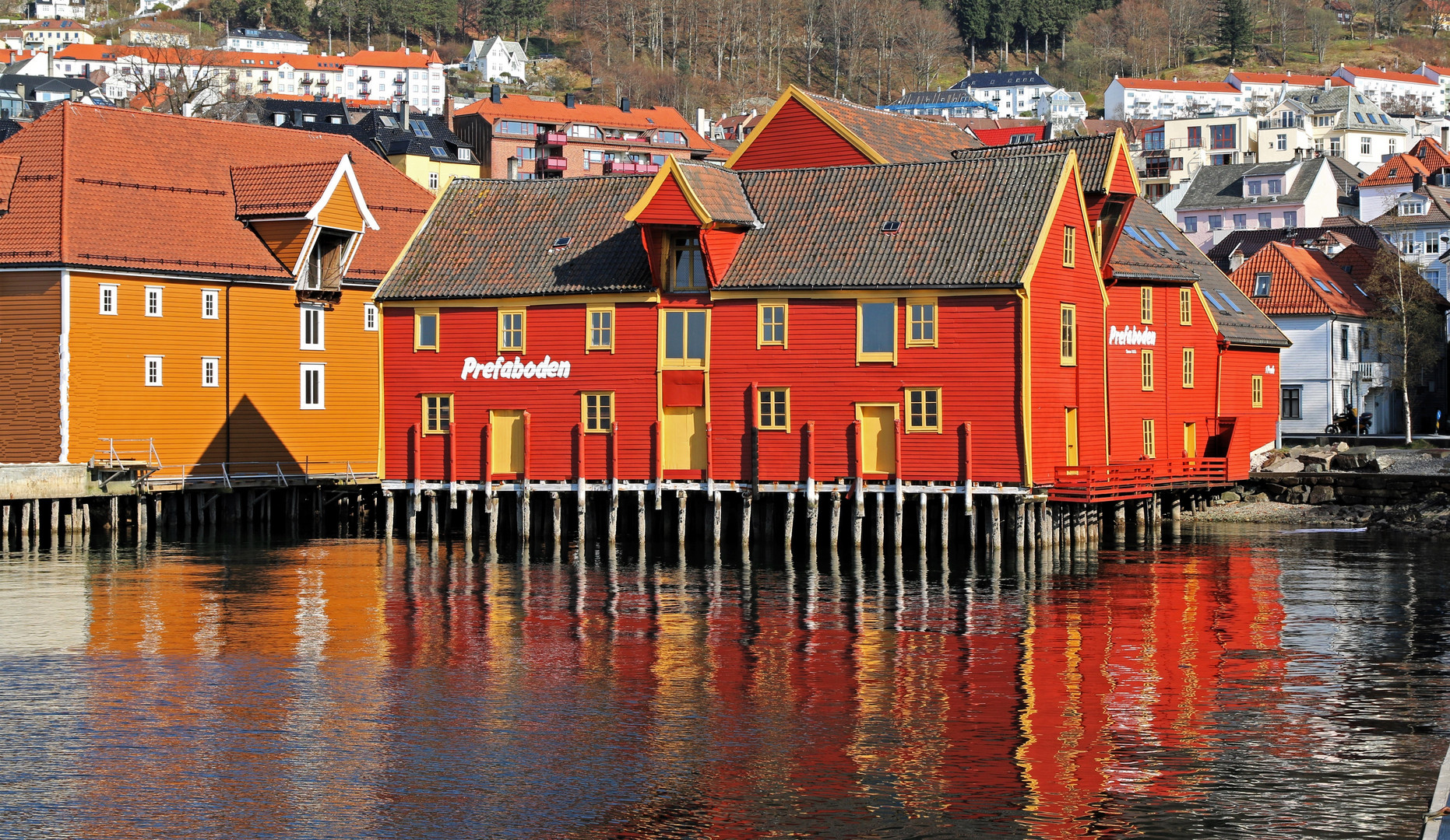 Lagerhaus im Bergener Hafen