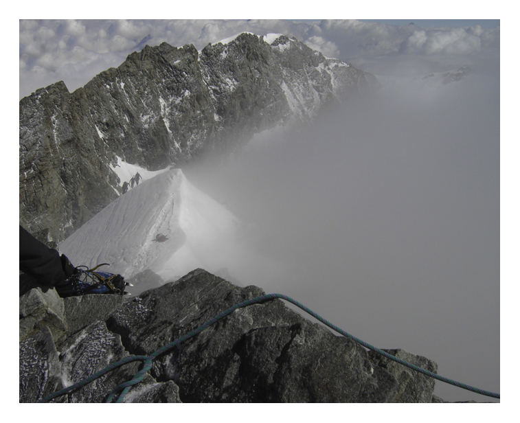 Lagginhorn Gipfelblick