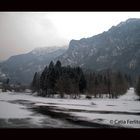 laghetto dei Calvi (BS) ghiacciato