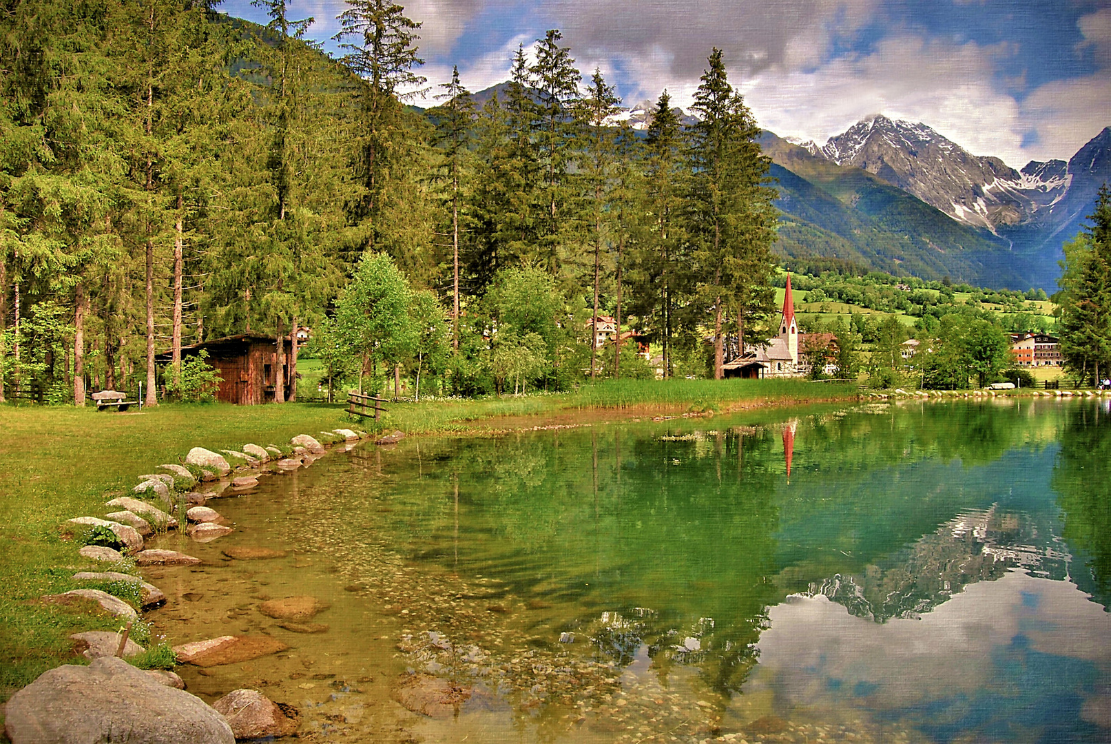 Laghi del Tirolo: Laghetto di Anterselva di Sotto