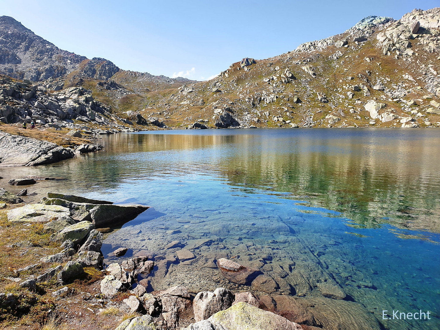 Laghi d`Orsirora. Sechs Seen Wanderung Gotthard.