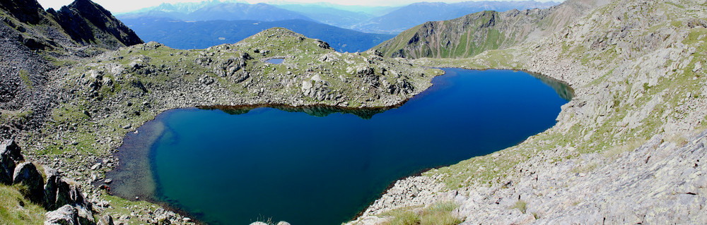 Lago alpino verso cima Terento - BZ