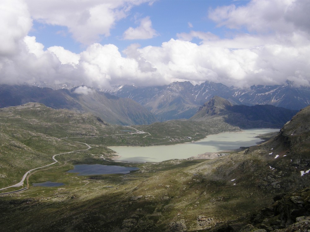 Lago Bianco am Bernina-Pass