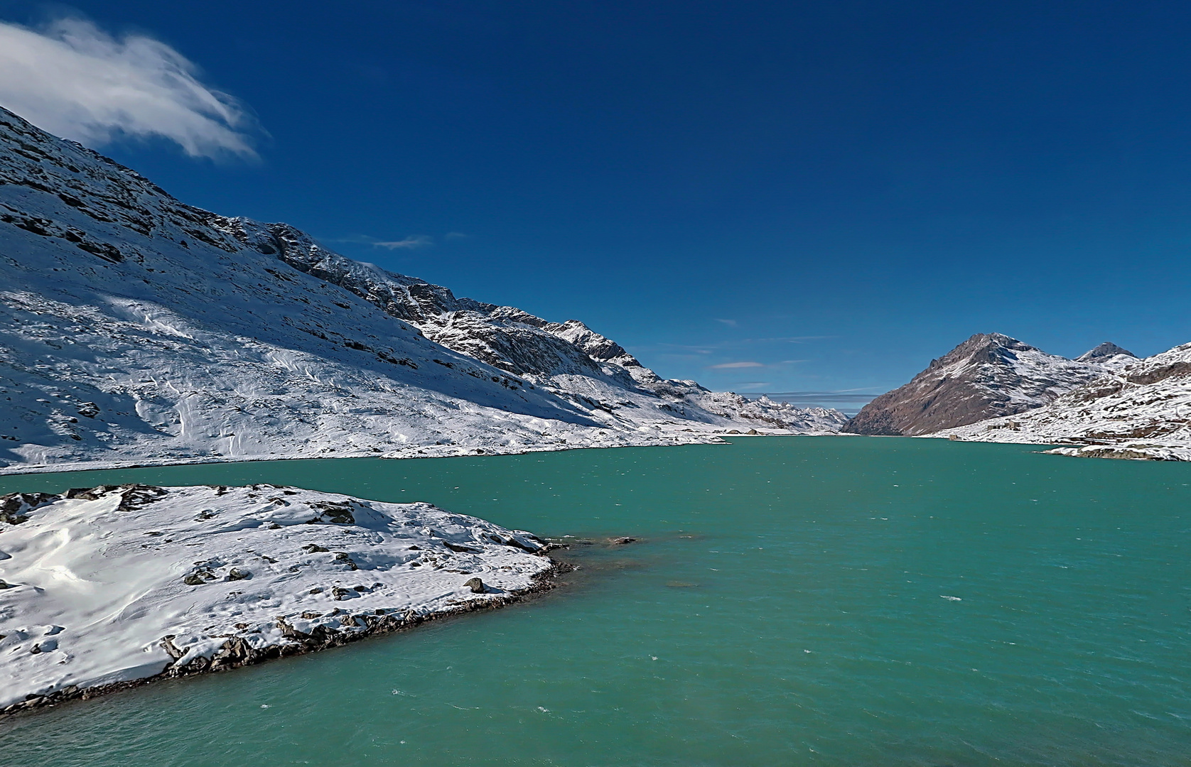 Lago bianco bernina