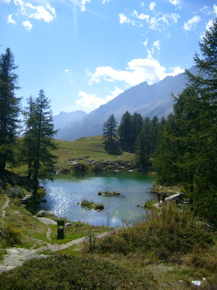 LAGO BLU A CERVINIA