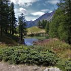 Lago blu cervinia