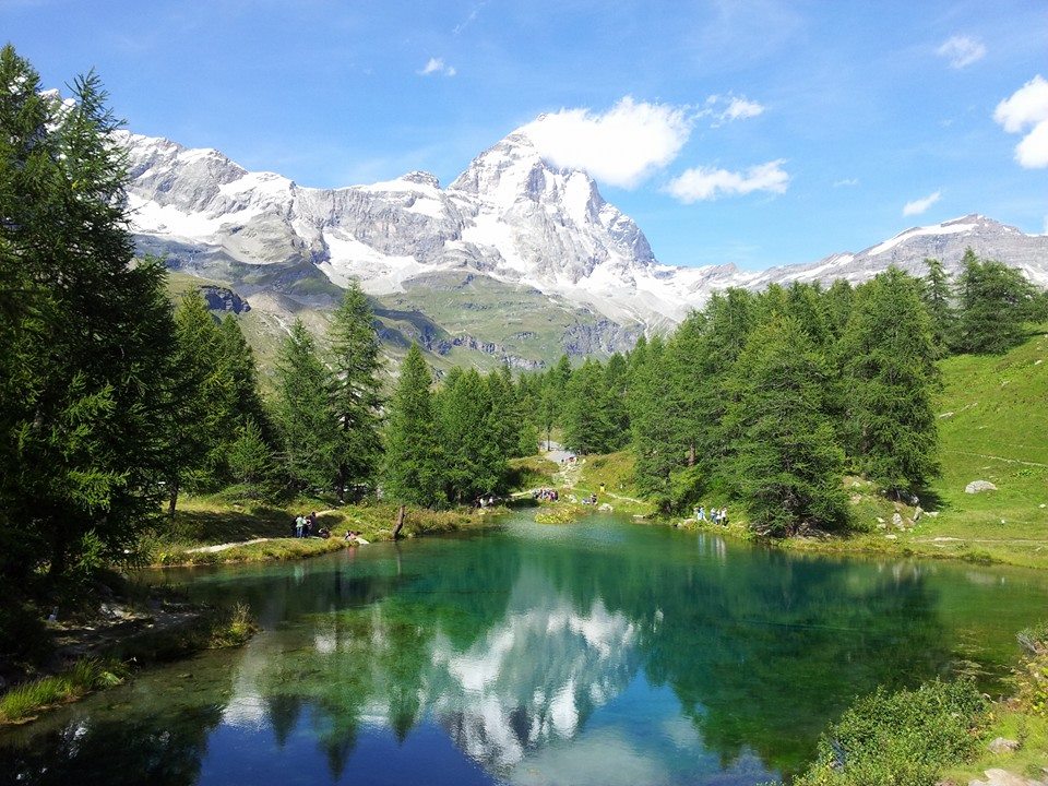 lago blu cervinia