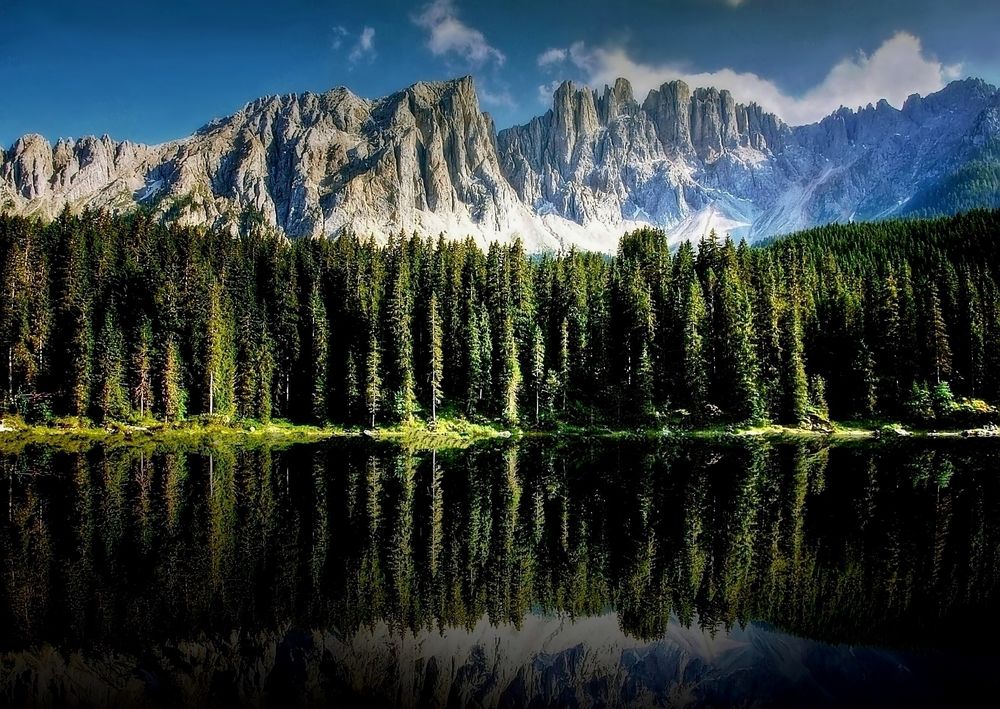 lago carezza