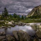 Lago col temporale