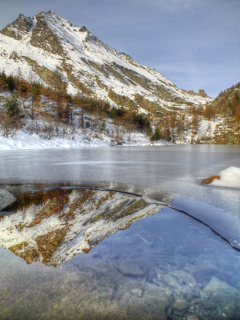 Lago d' Arpon 1825 m.