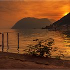 Lago de Iseo - wenn die Sonne untergeht