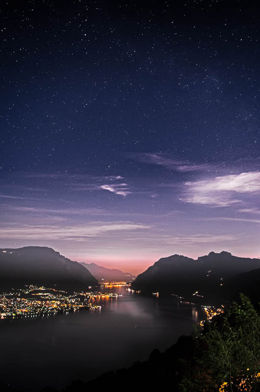 Lago de Lecco, Italia