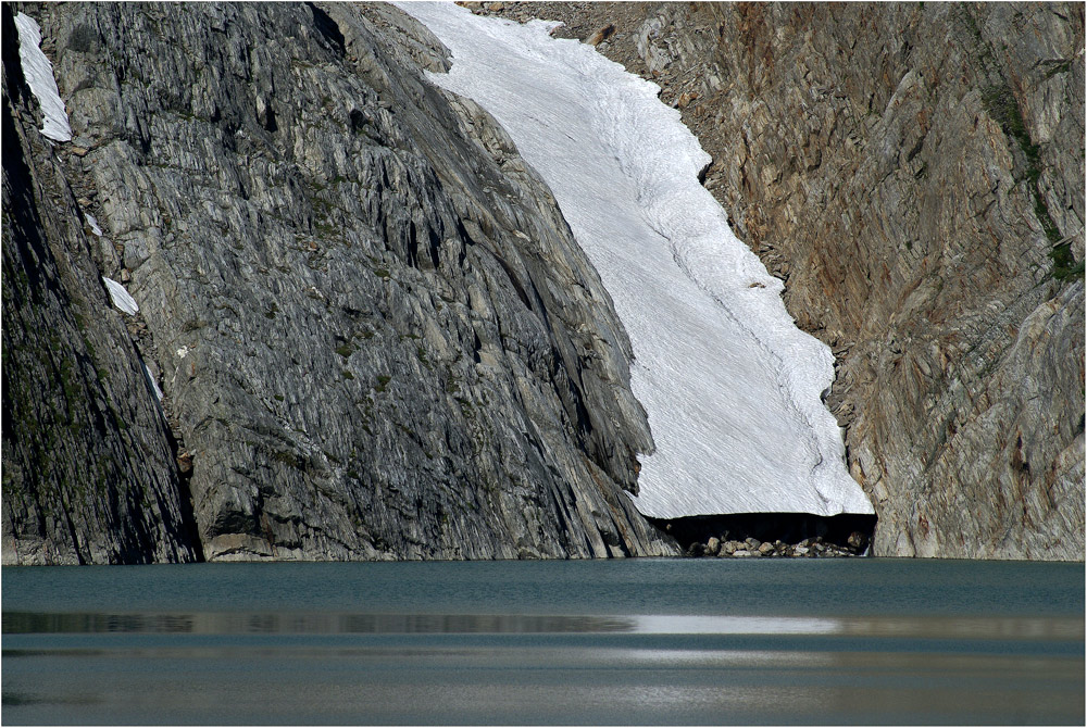 Lago dei Cavagnöö, 2310 m Foto & Bild landschaft, bach, fluss & see