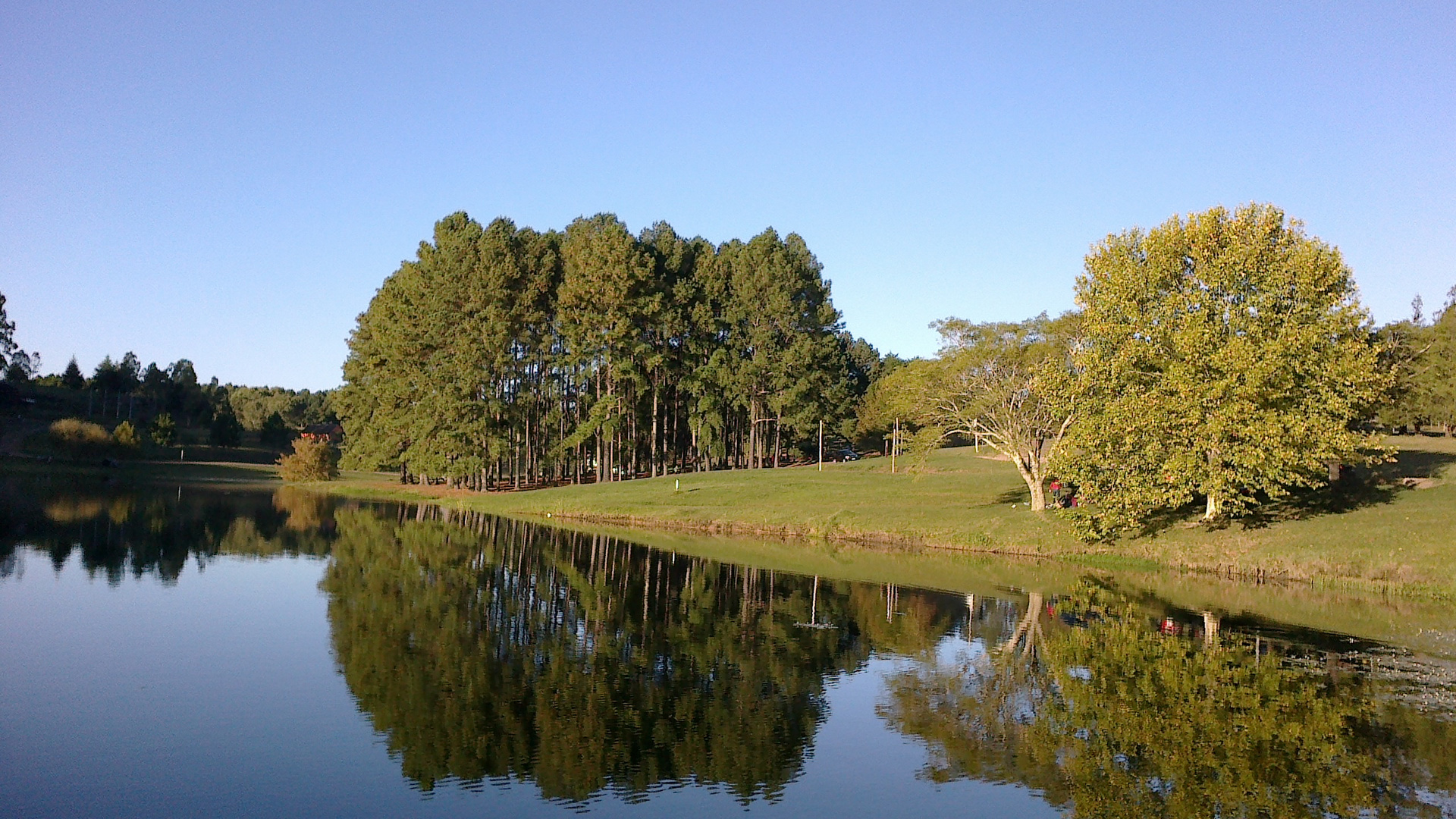 Lago del Balneario Iporá