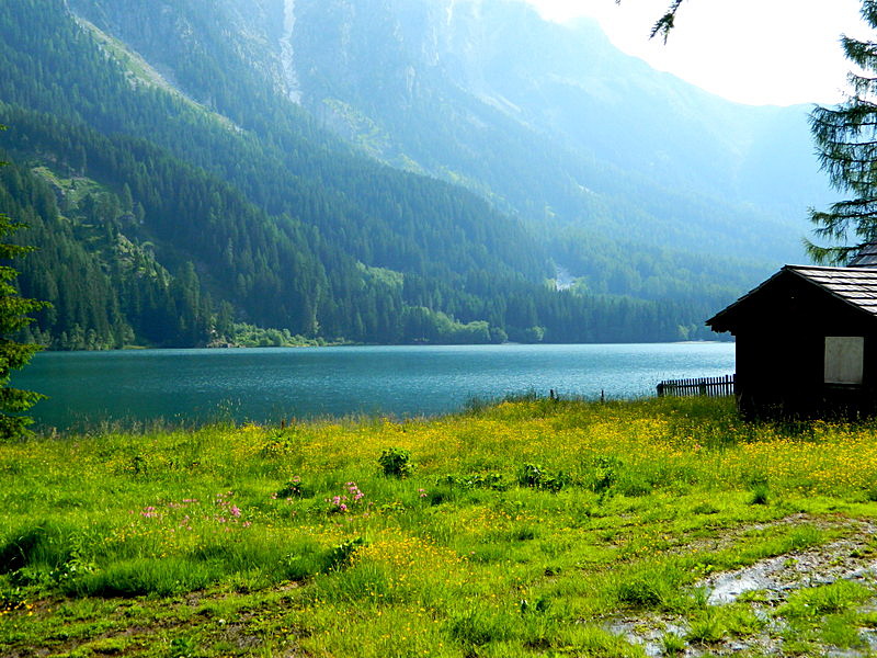 Lago di Anterselva, mattino