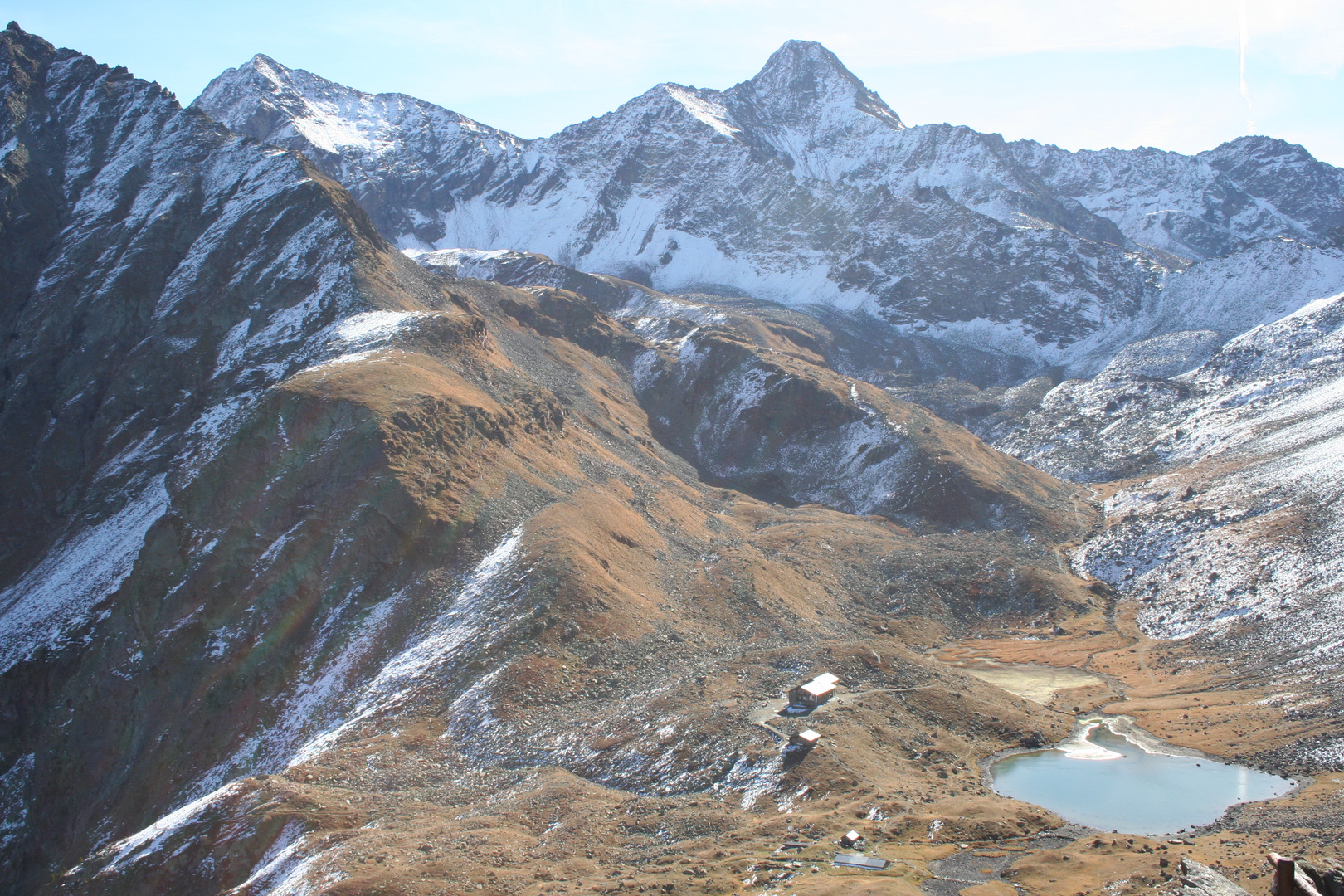 Lago di Arbolle e omonimo rifugio m. 2.496 s.l.m. Charvensod (AO)